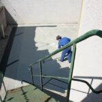 Peinture de la future piste