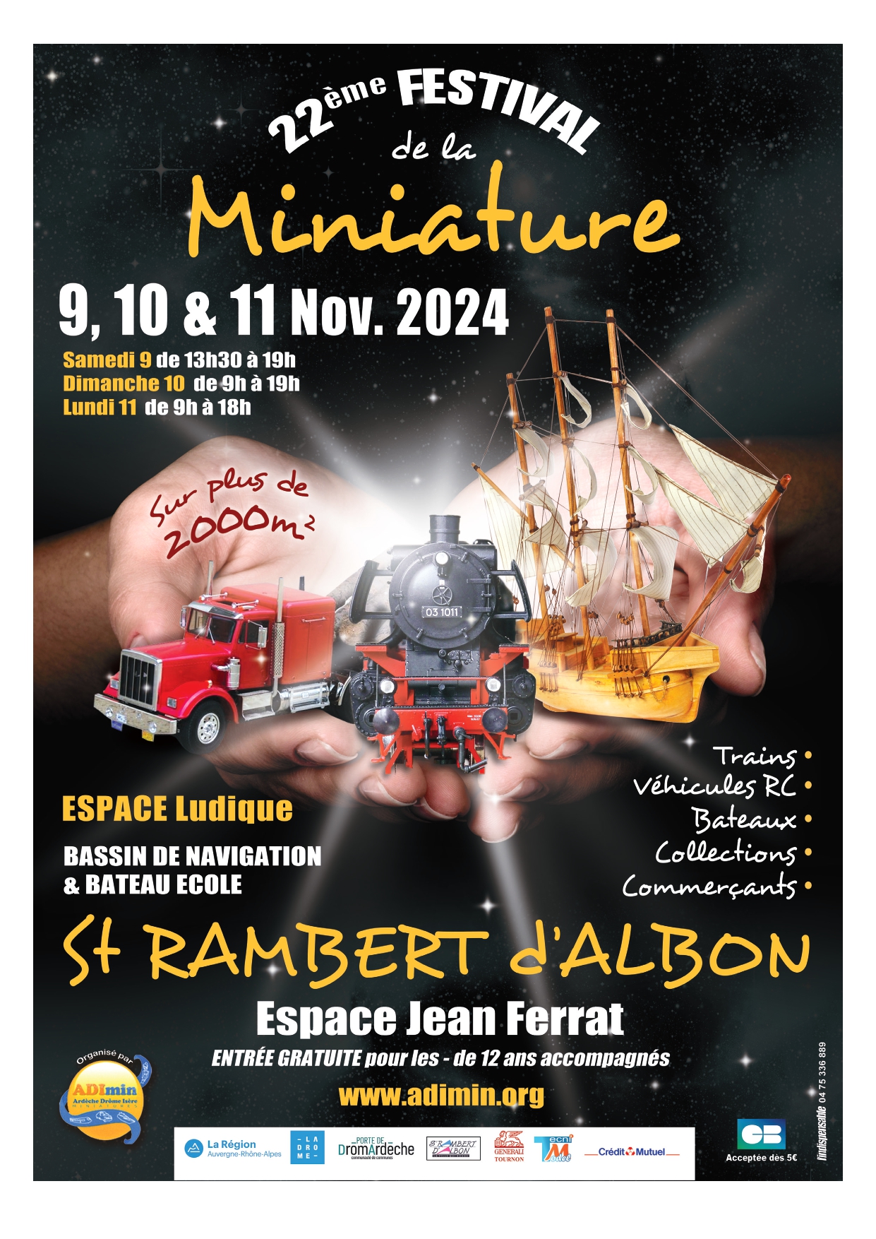 22ème Festival d&rsquo;Automne de la Miniature de St Rambert d&rsquo;Albon
